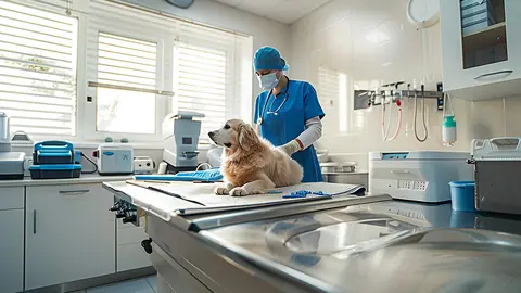 Cl&iacute;nica Veterinaria. Foto: Freepik