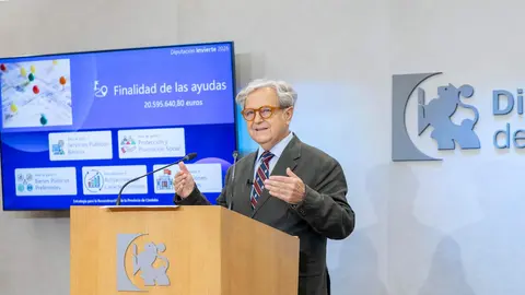 Salvador Fuentes, presidente de la Diputaci&oacute;n de C&oacute;rdoba.