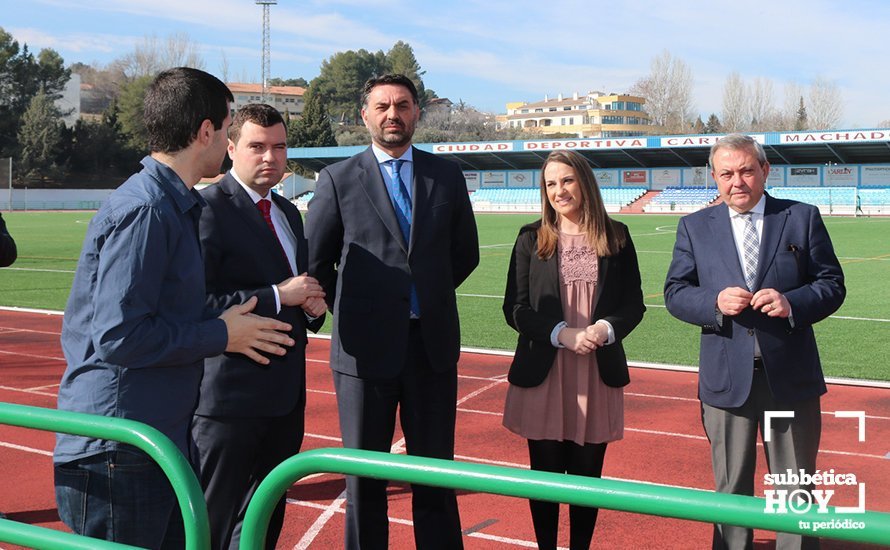 Visita Consejero de Turismo a Priego