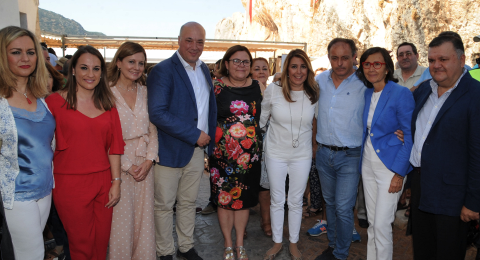 Susana Díaz en Zuheros 1