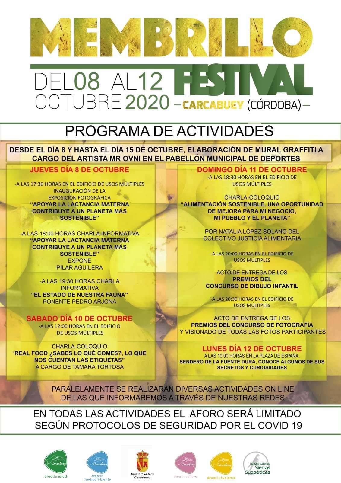 Cartel Membrillo Festival 2020
