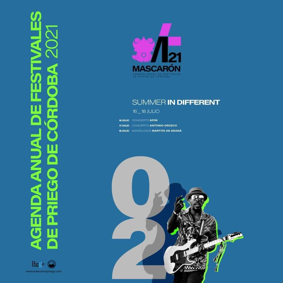 Agenda anual de festivales de P.C 2021 Summer in different