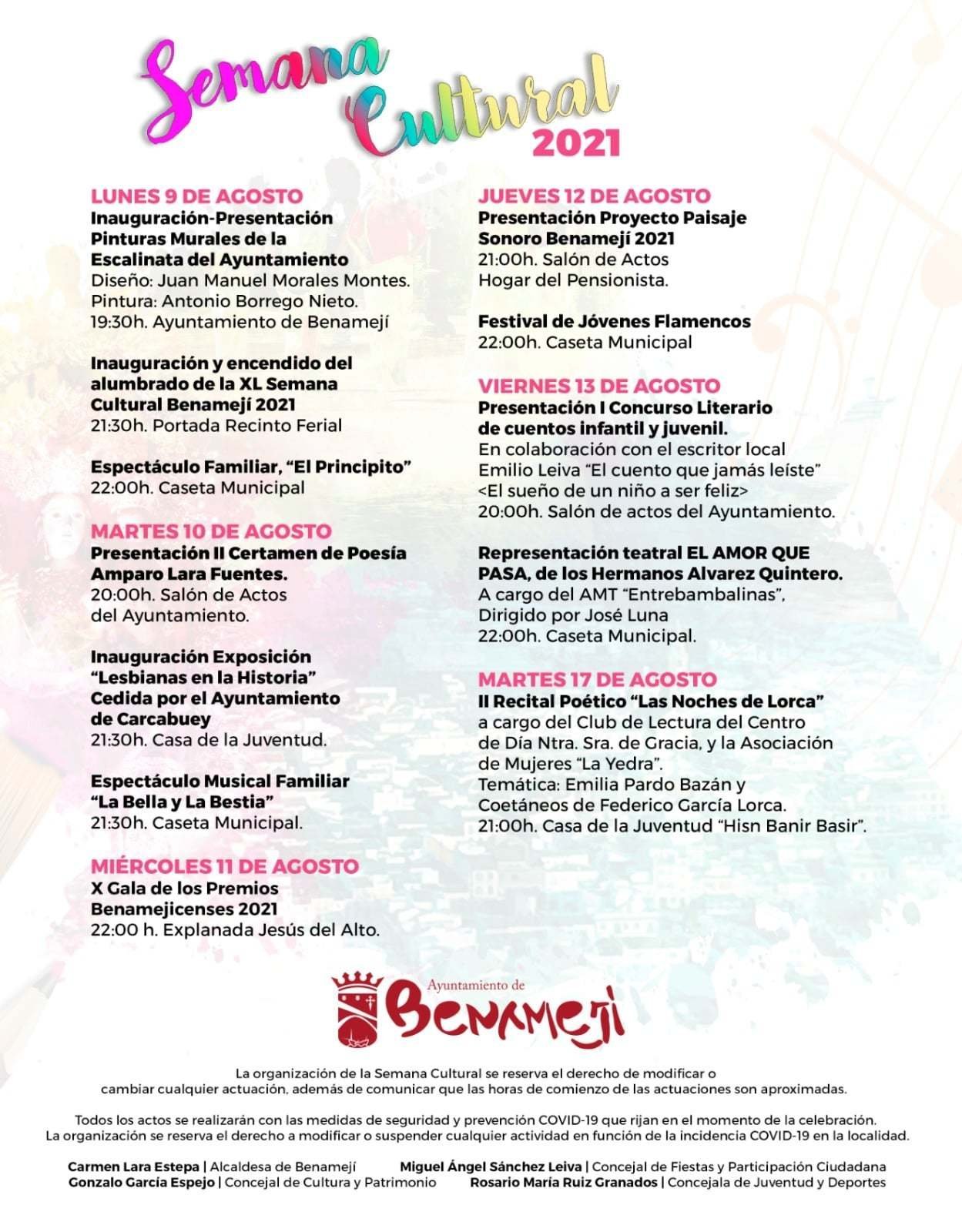 Semana Cultural Benamejí