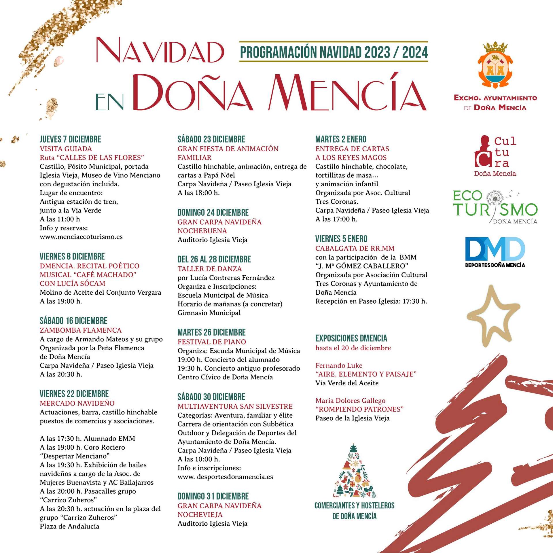 programa navidad doña mencía