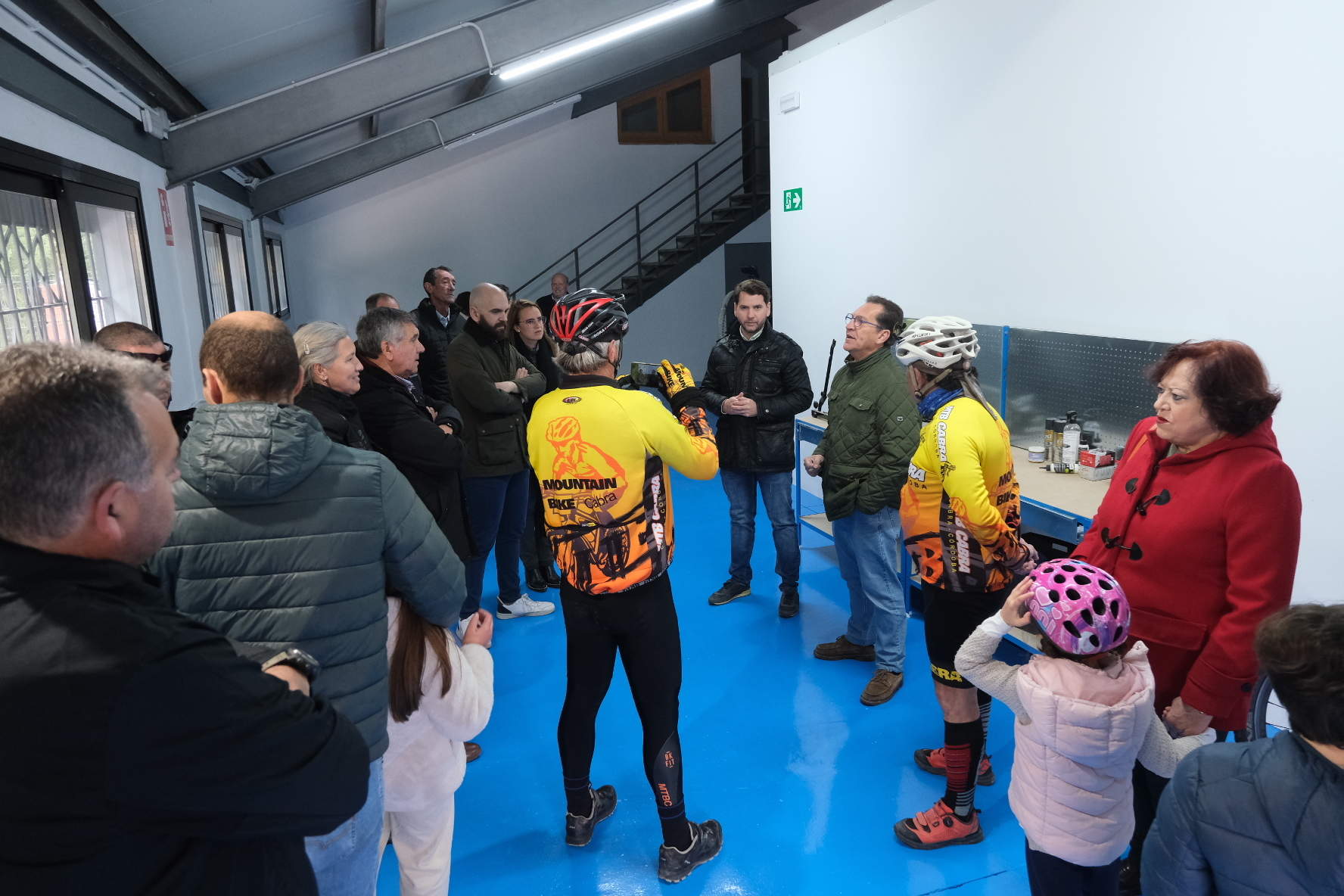 Inauguración del Centro de Cicloturismo Vía Verde en Cabra