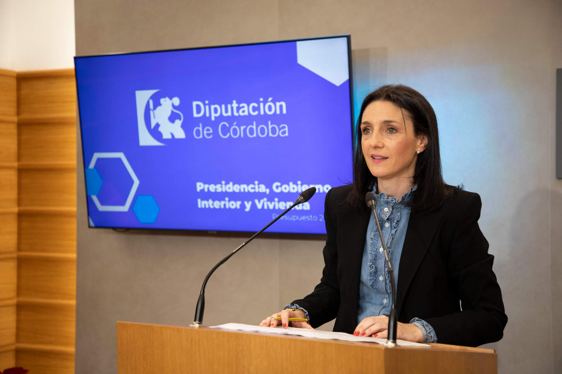 Marta Siles, delegada de Presidencia, Gobierno Interior y Vivienda de la Diputación de Córdoba