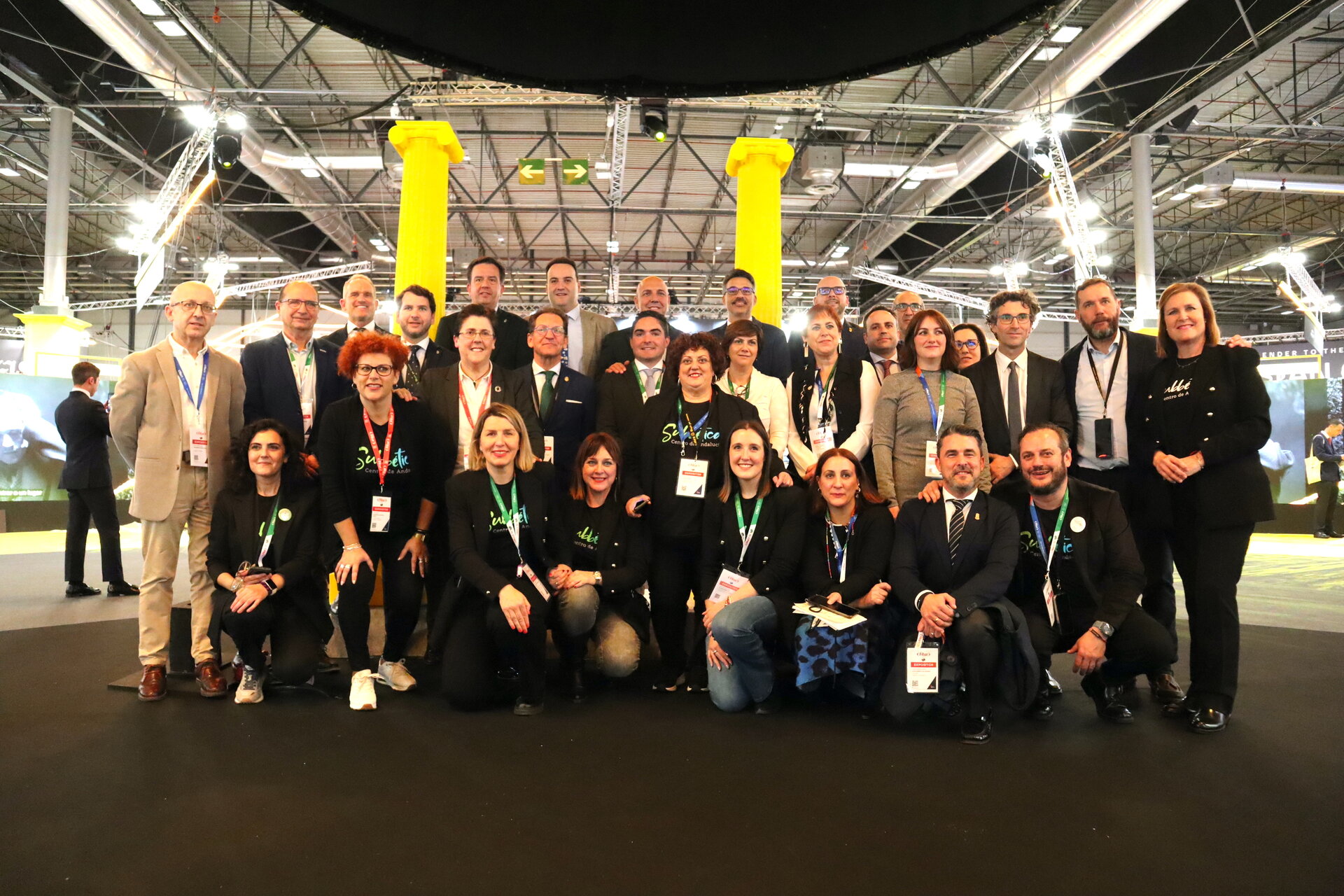 Foto de familia de la Subbética en FITUR 2025