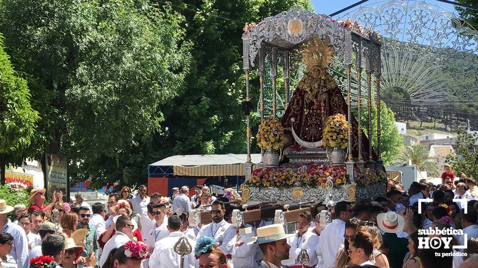 Procesión de la Virgen de la Cabeza en Rute