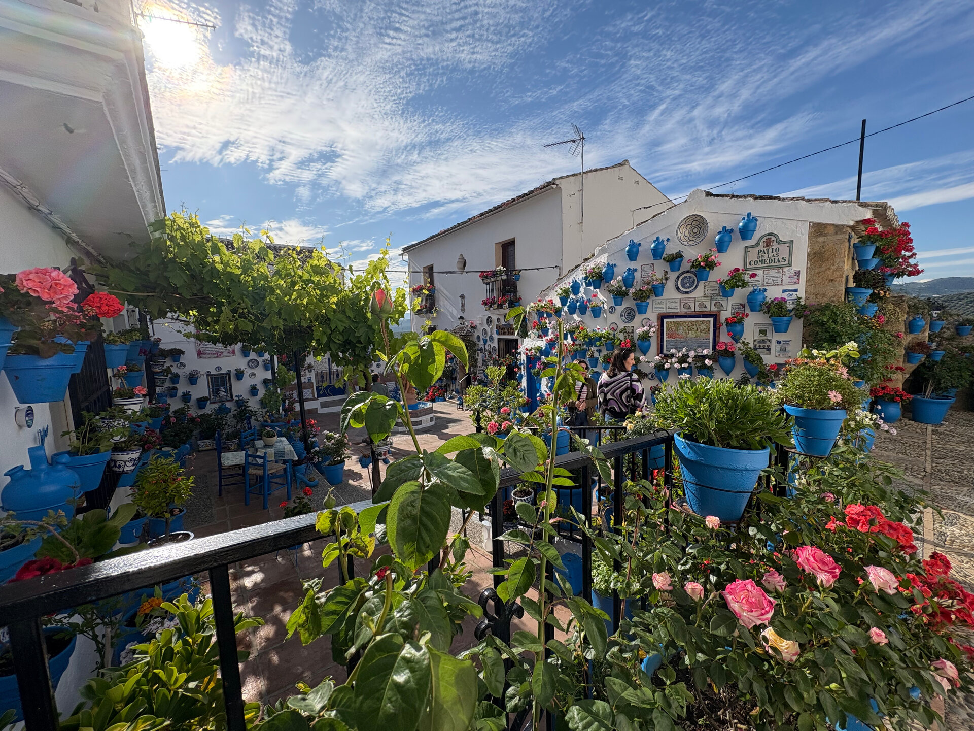 1º Premio Rincones: "Patio de las Comedias" en Iznájar