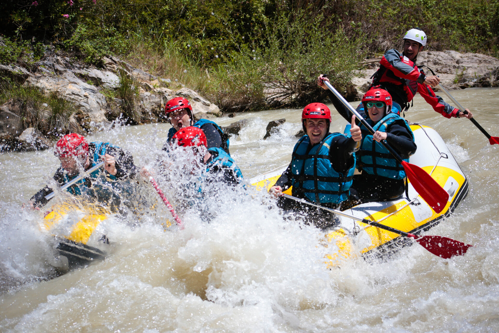 Rafting y turismo activo en el Río Genil a su paso por Benamejí