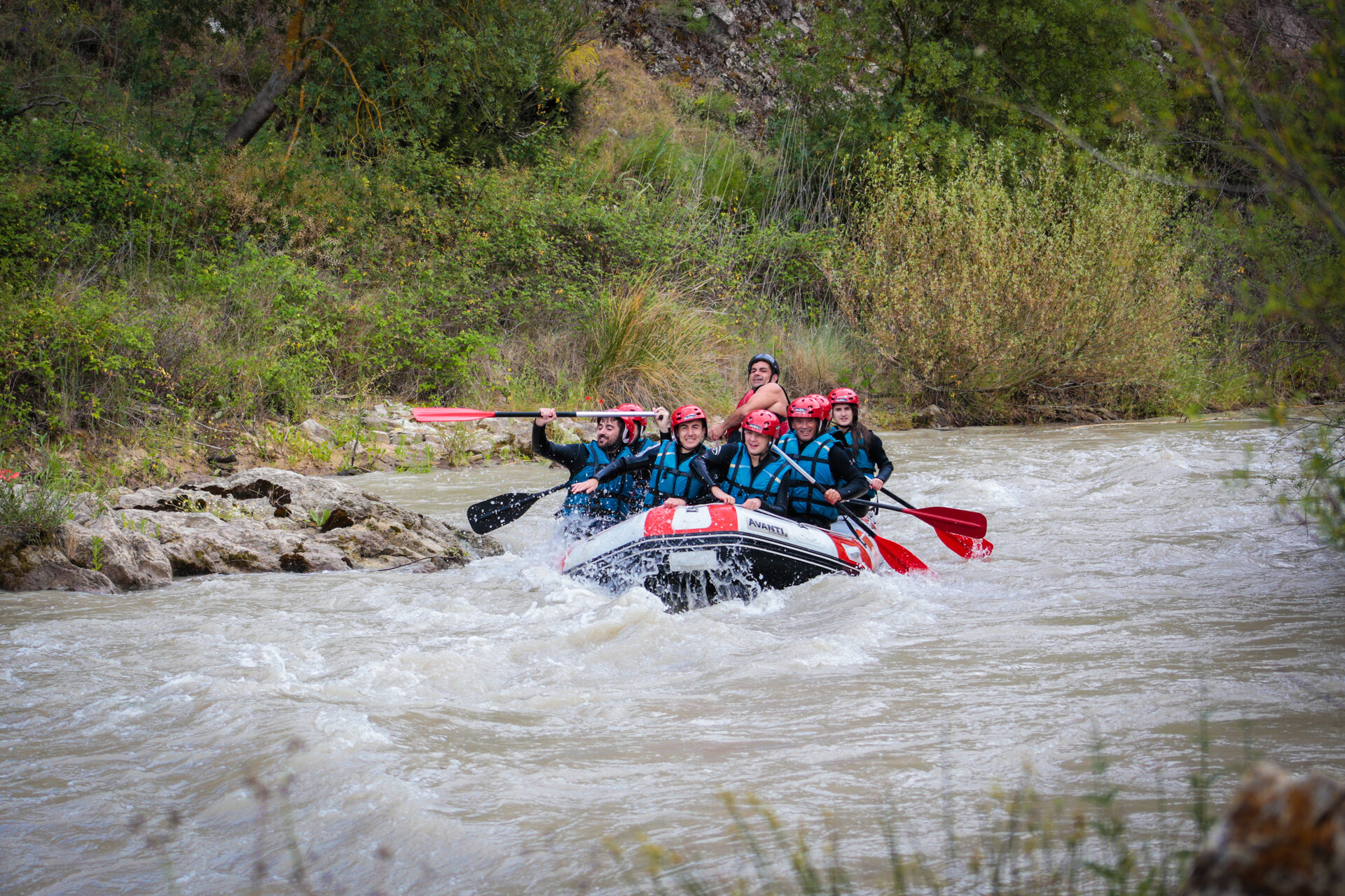 Rafting y turismo activo en el Río Genil a su paso por Benamejí