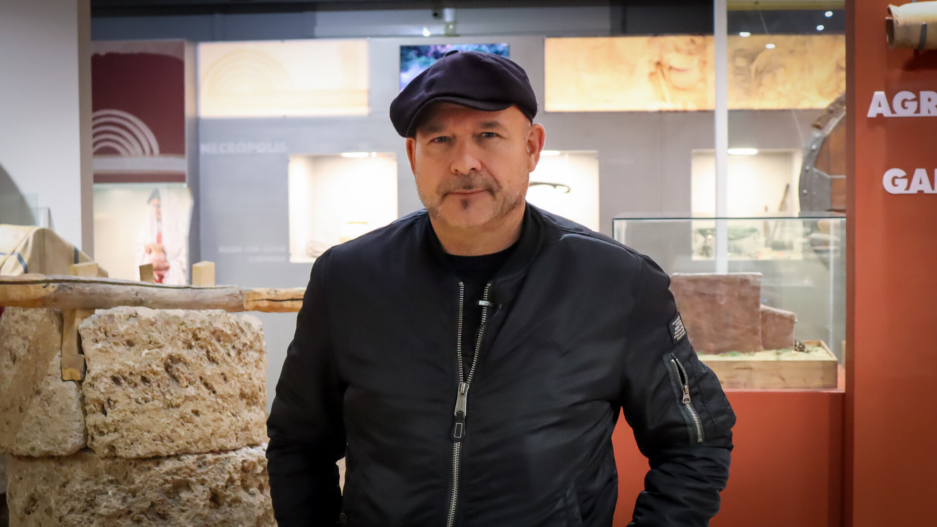 Ignacio Muñiz, durante la entrevista a SubbéticaHoy en las instalaciones del Museo Histórico Arqueológico de Almedinilla