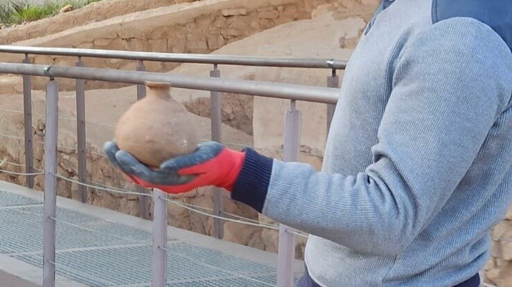Hallazgos en las excavaciones del Cerro de la Cruz