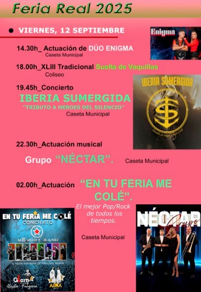 Programa Feria Real Almedinilla 2025 2