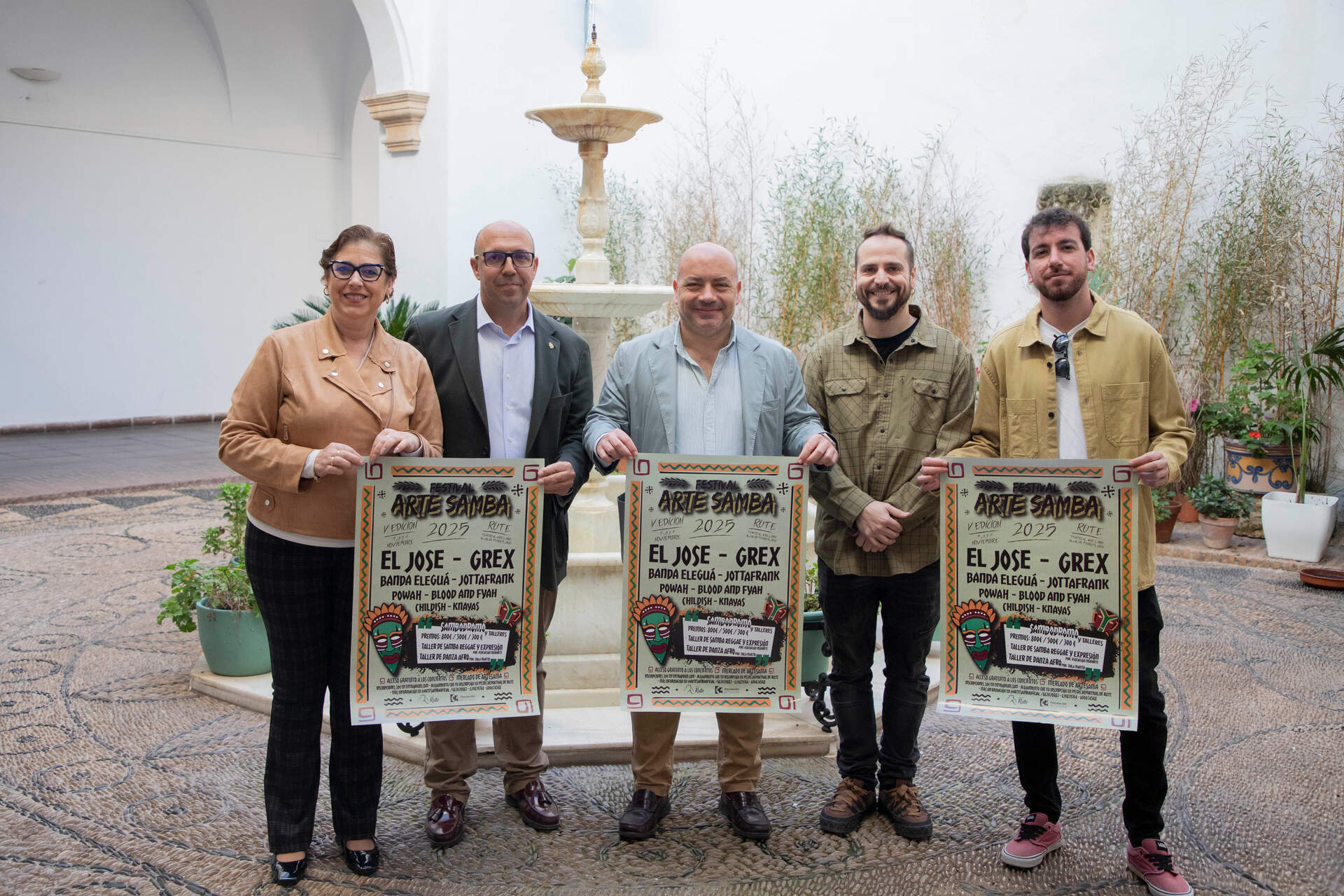 Presentación de Arte Samba en la Sede de la Diputación