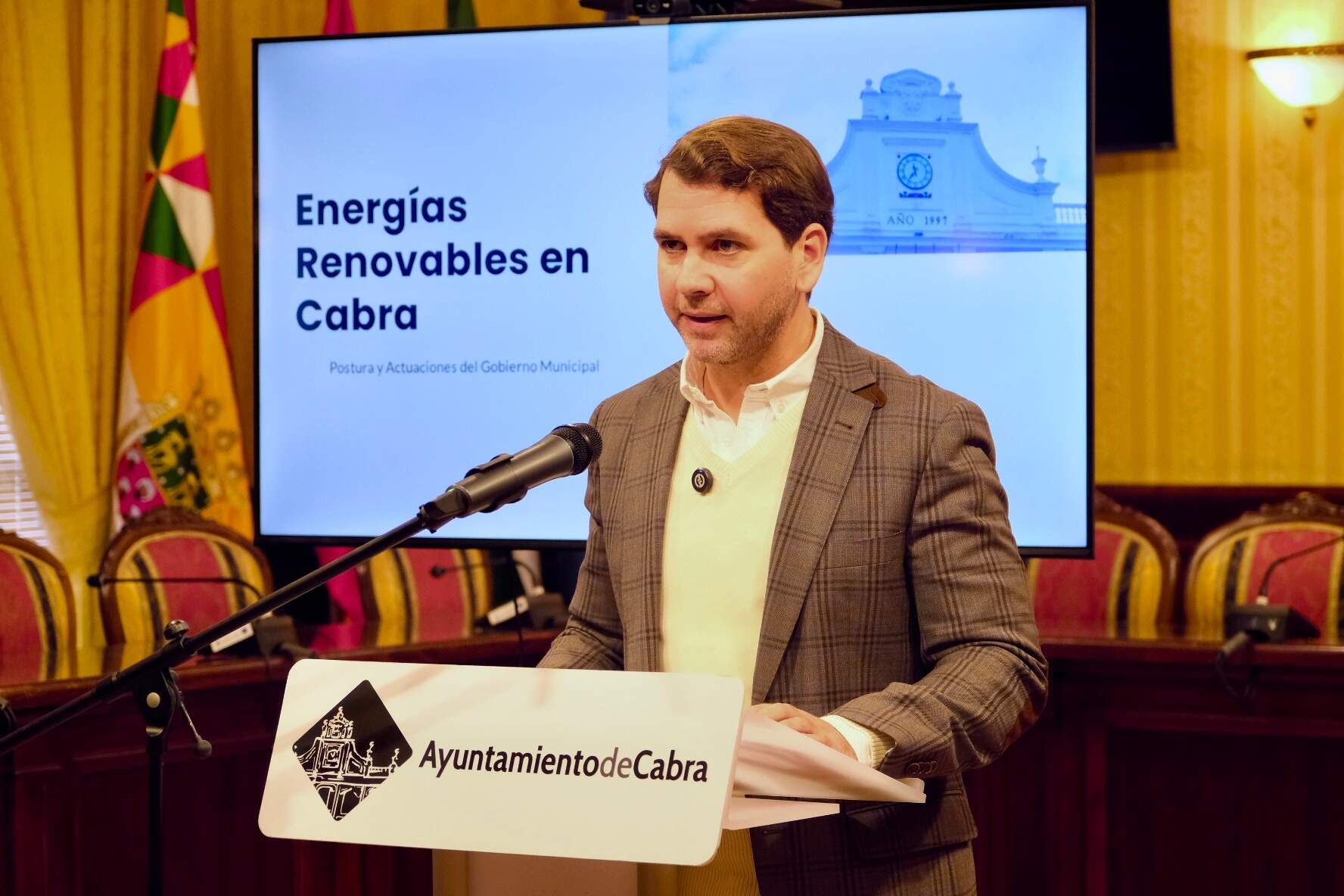 Fernando Priego, alcalde de Cabra.
