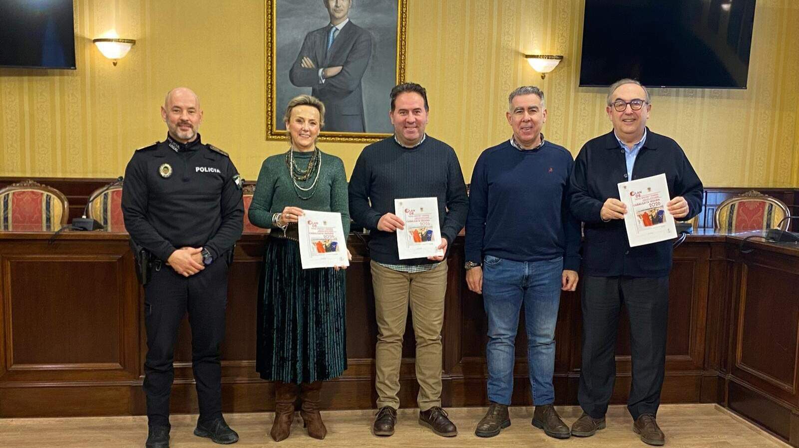 Presentación del Plan Cabalgata Segura 2026 en Cabra.