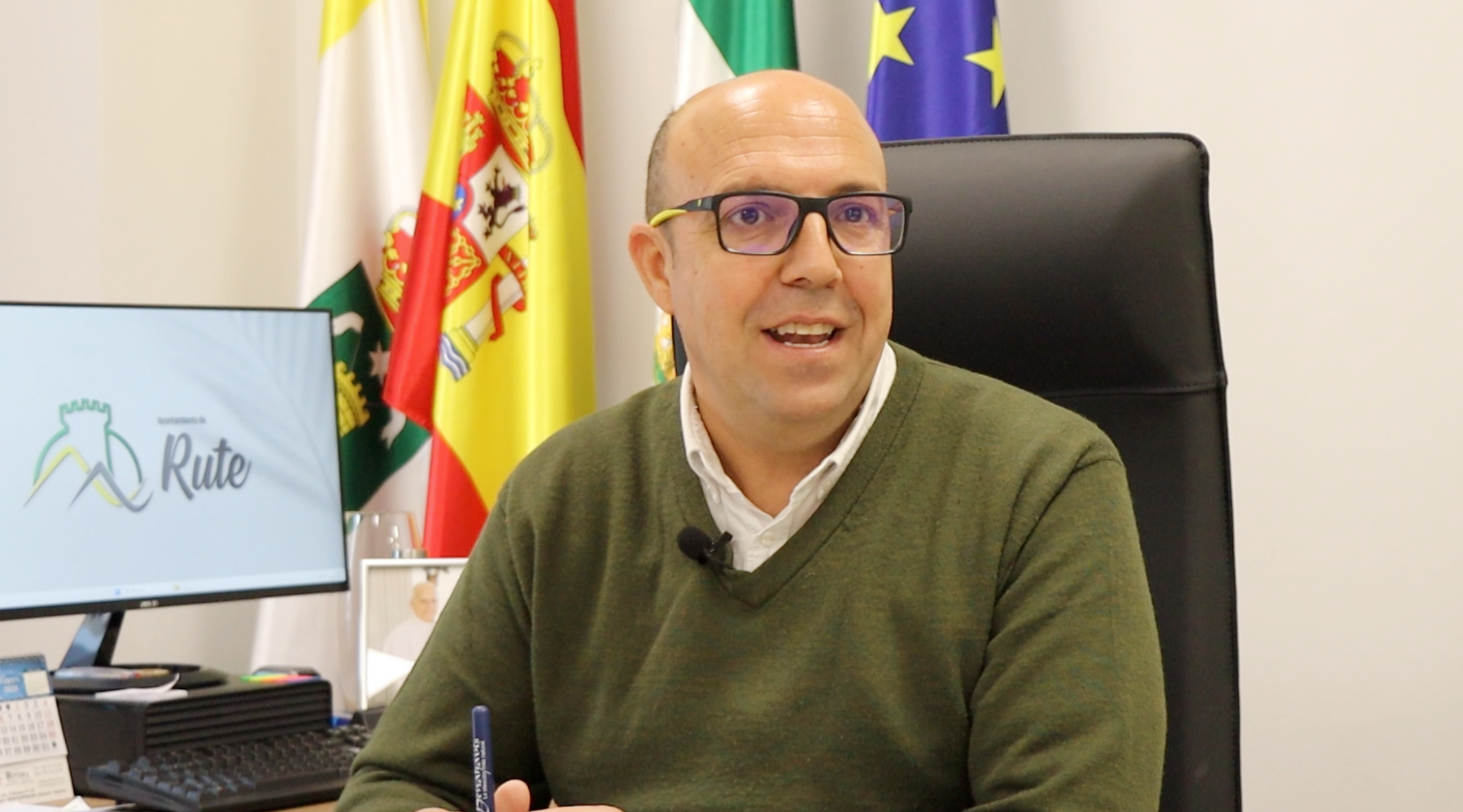David Ruiz, durante la entrevista con SubbéticaHoy.