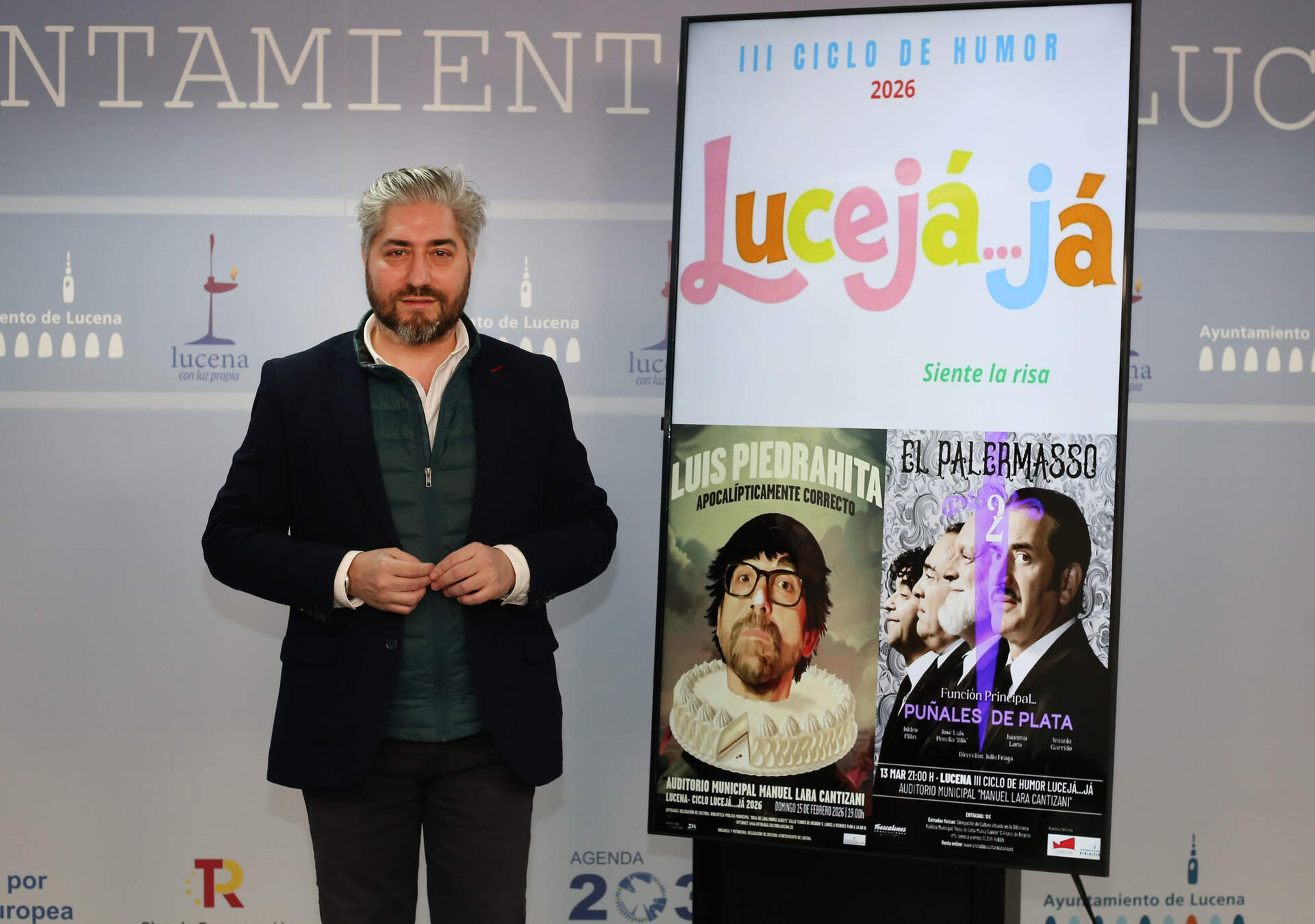 Francisco Barbancho presenta las actividad para la próxima edición del carnaval de Lucena.