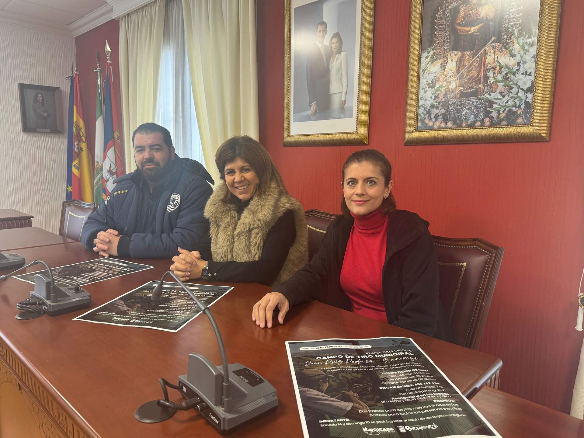 Presentación de la reapertura del campo de tiro municipal.