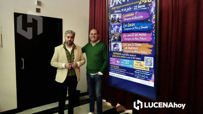 Un momento de la presentación del cartel de Carnavaluc 2026.