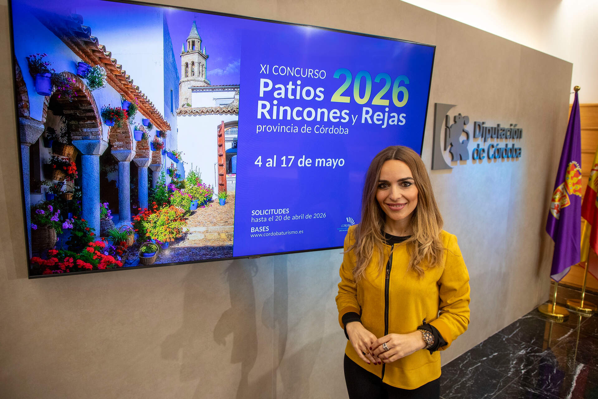 Presentación del XI Concurso de Patios, Rejas y Balcones de Diputación.