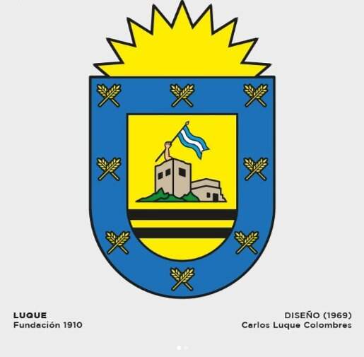 Escudo del municipio argentino de Luque.