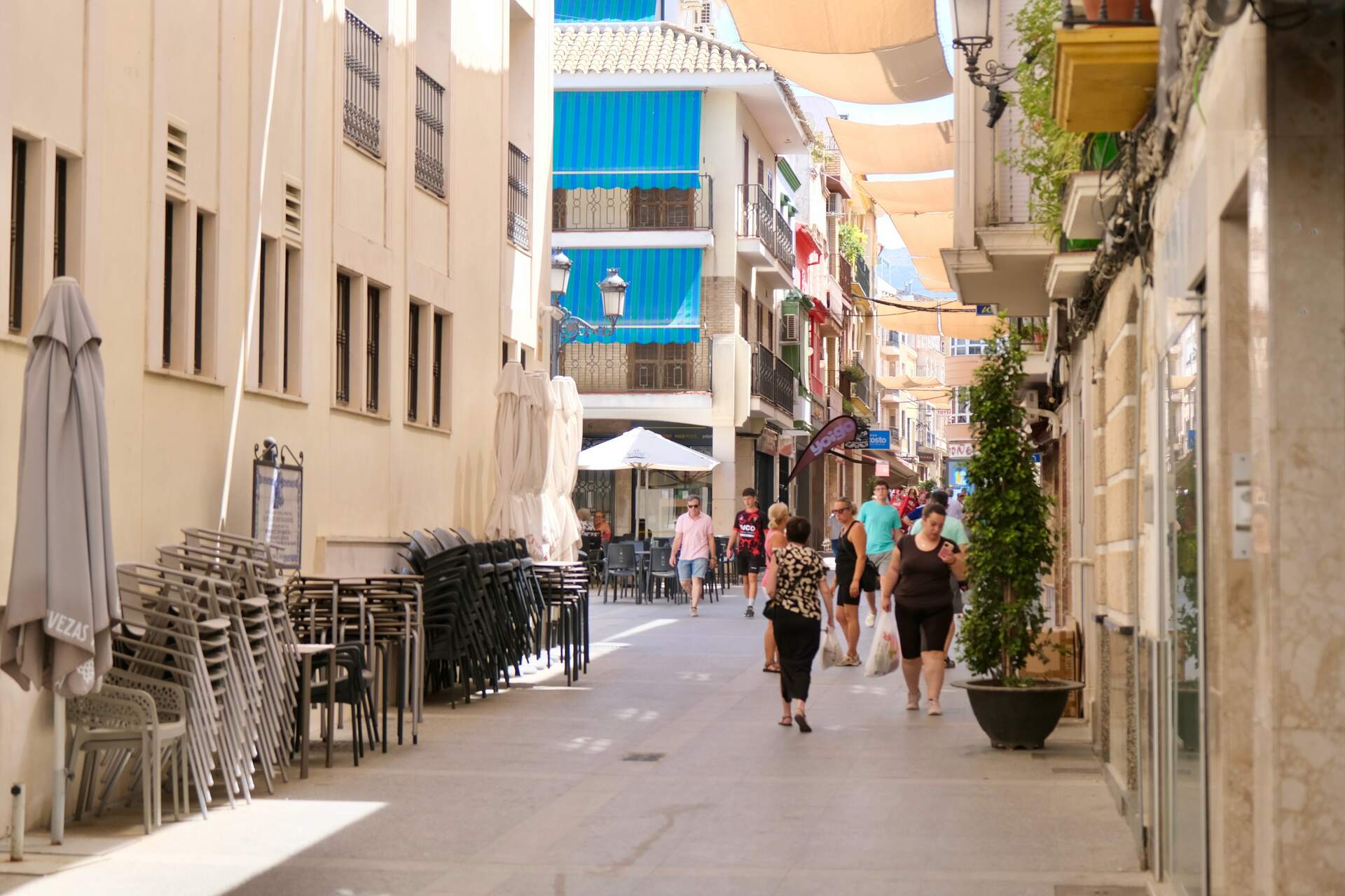 Calle Redondo Marqués en Cabra.
