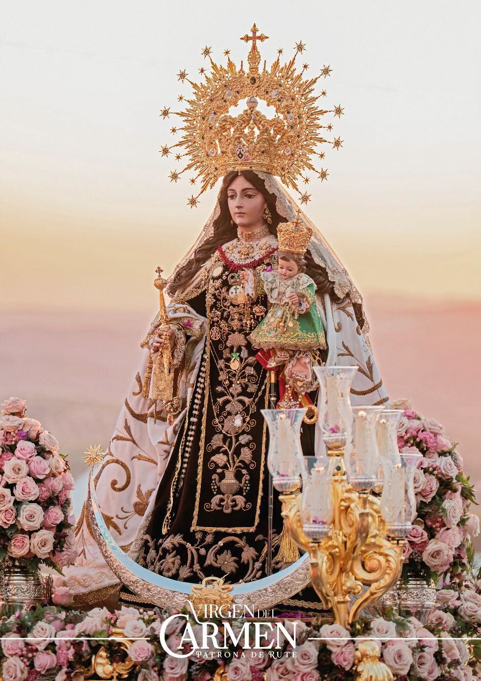 Imagen de la portada de la revista de las Fiestas Patronales de Rute 2026.